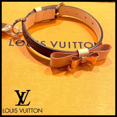 louis vuitton baxter xs dog collar|louis vuitton dog collar large.